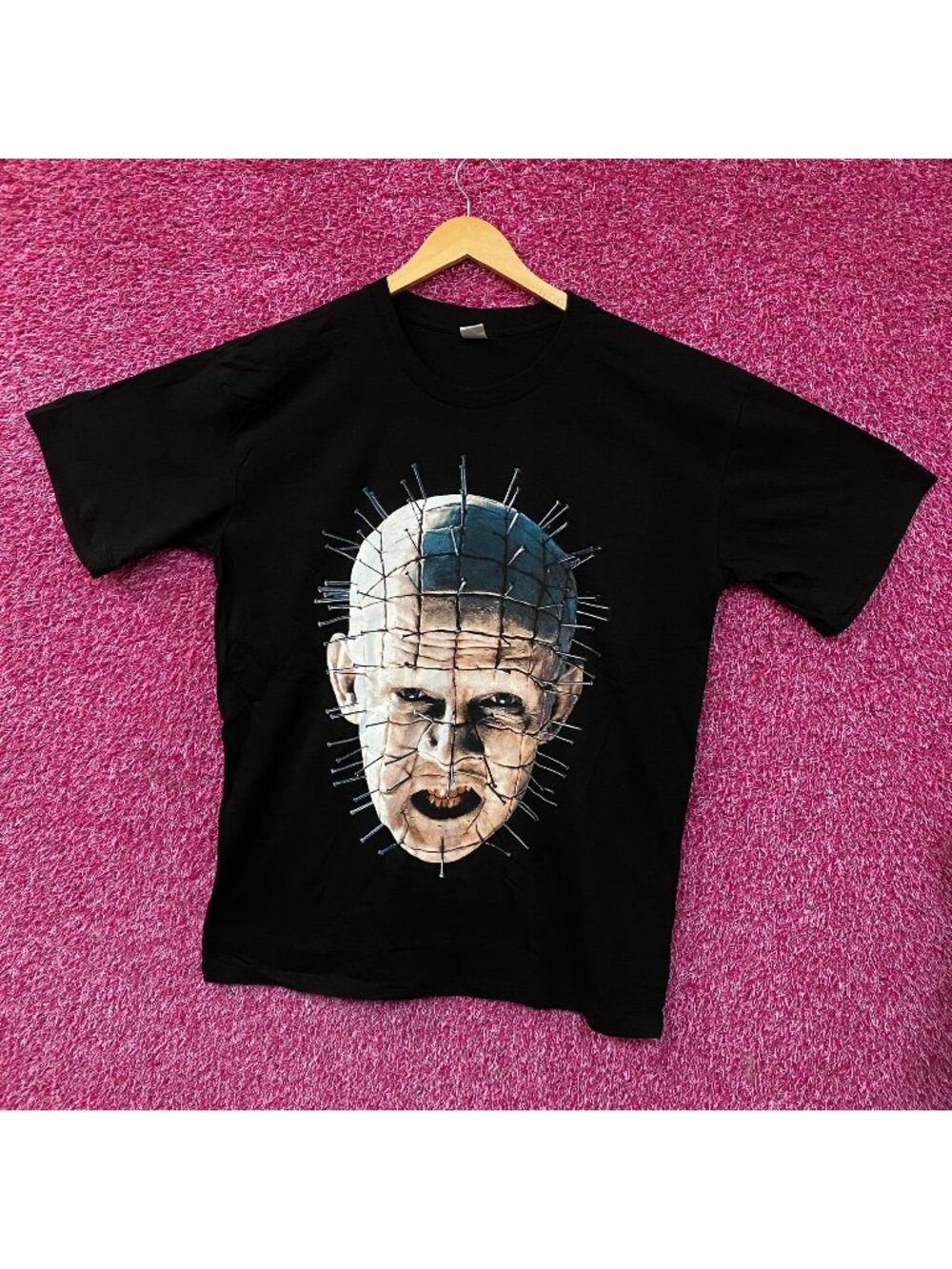 Hellraiser Pinhead Horror Movie Graphic T-Shirt XL